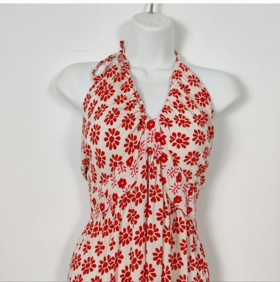 Japna Halter Tie Back Maxi Dress BNWOT - Picture 11 of 12